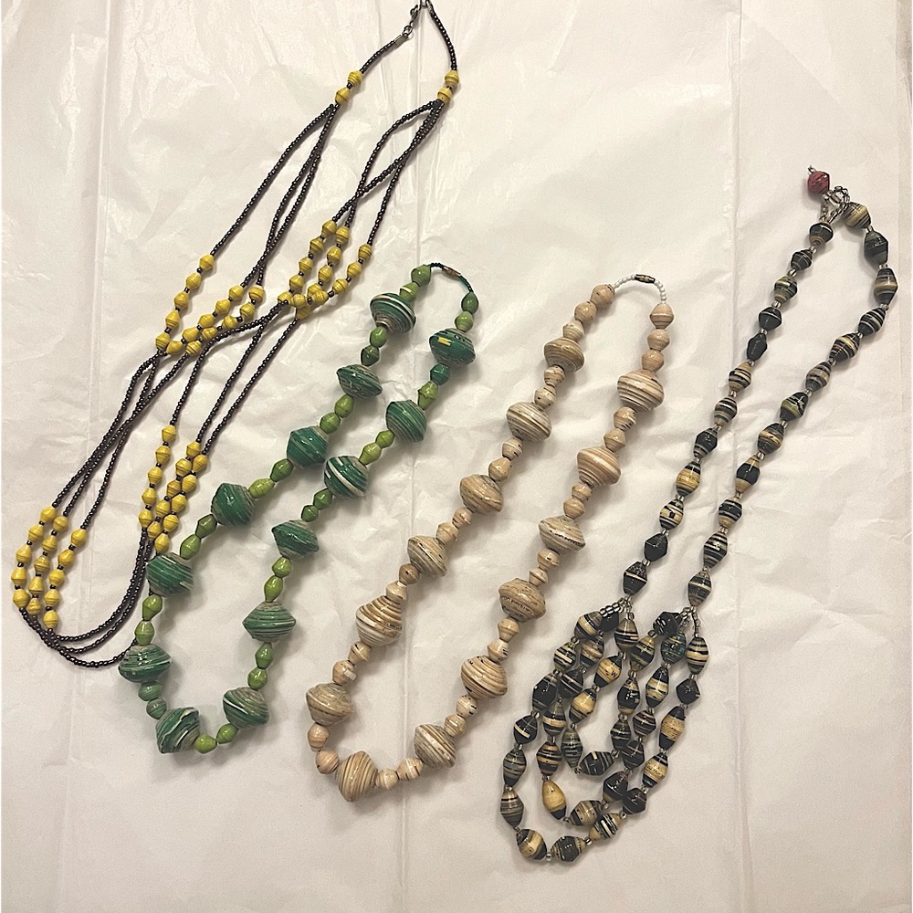 Set of Beaded Necklaces